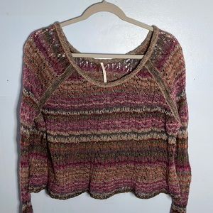Free People cropped sweater
